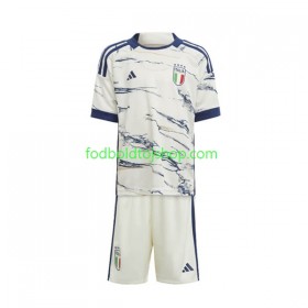 Italien Børn Udebane Fodboldsæt 2023 S/S (+ Korte bukser)